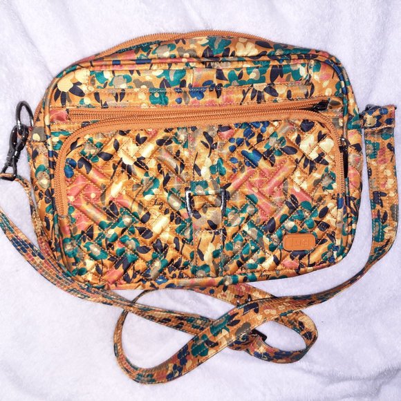 lug Handbags - Lug Wildflower Amber Carousel XL